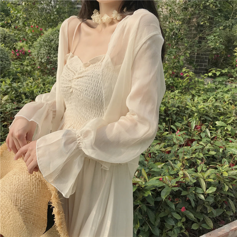 Mesh sun protection clothing