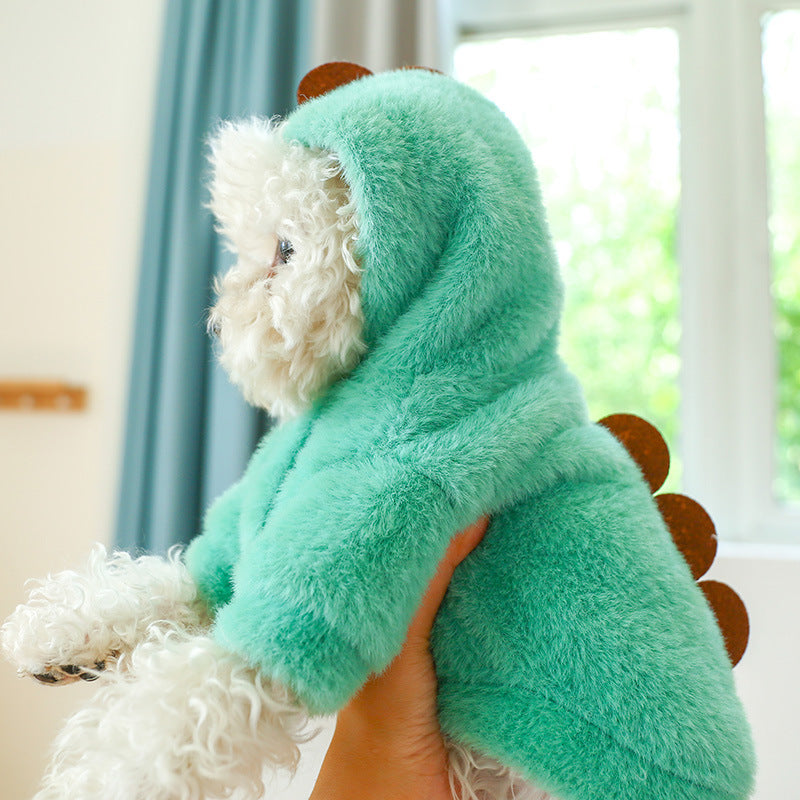 Home Fashion Simple Pet Warm Hoodie