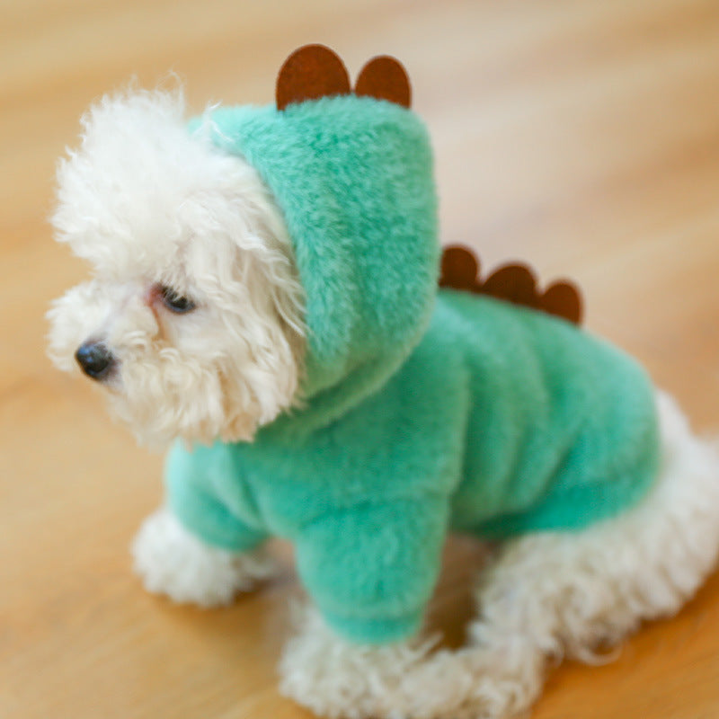 Home Fashion Simple Pet Warm Hoodie