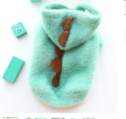 Home Fashion Simple Pet Warm Hoodie