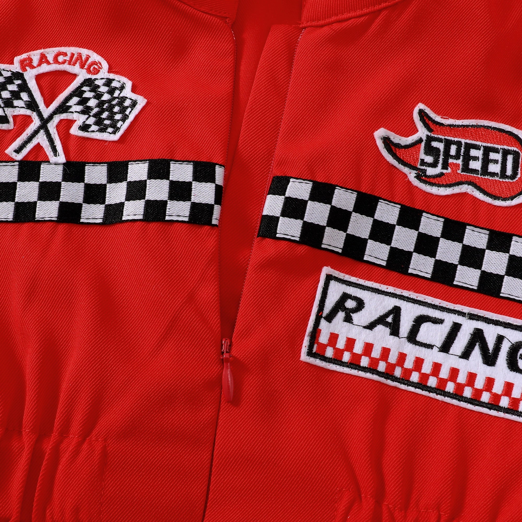 Toddler Girls Boys Racing Driver Jumpsuit, Racer Outfit, Halloween Christmas Carnival Party Race Car Driver Clothing Set