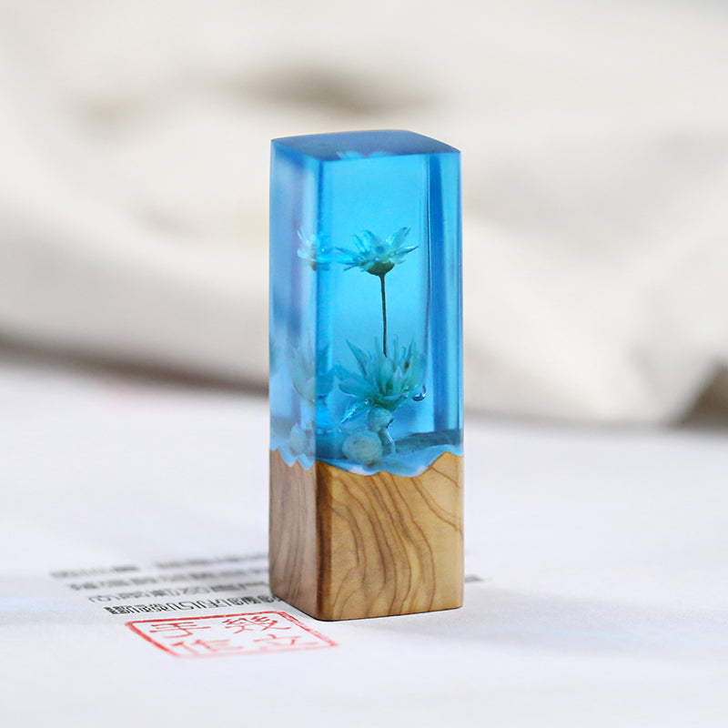 Lovers Epoxy Finished Small Ornaments Birthday Gifts