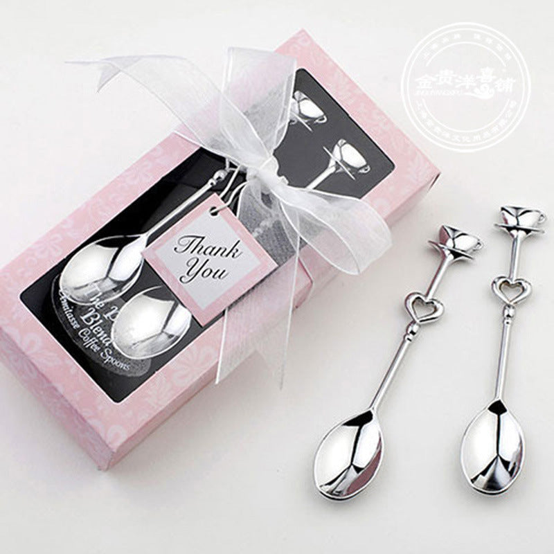 Love Couple Coffee Spoon Tableware Small Gifts