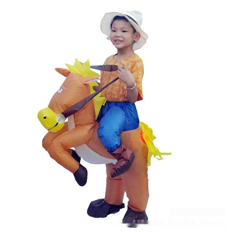 Active Horse Hippo Inflatable Clothing Halloween Funny Doll Clothing Props