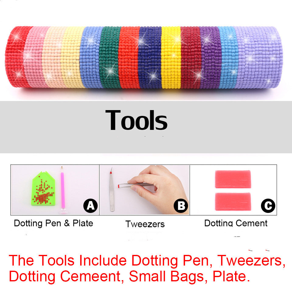 3D Embroidery Cross Stitch 5D Home Decoration Gifts