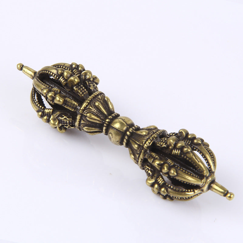 Jian Brass Vajra Creative Hand-made To Play Wenwan Factory Direct Hair Crafts Gifts Gifts Family Decorations