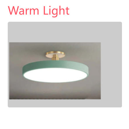 Modern Minimalist Acrylic Ring Ceiling Lamp Personality Nordic Living Room Creative