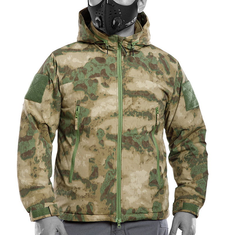 Outdoor Clothing Waterproof Cold Protective Clothing Urban Commuting Camouflage Coat