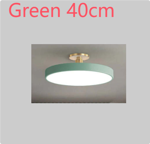 Modern Minimalist Acrylic Ring Ceiling Lamp Personality Nordic Living Room Creative